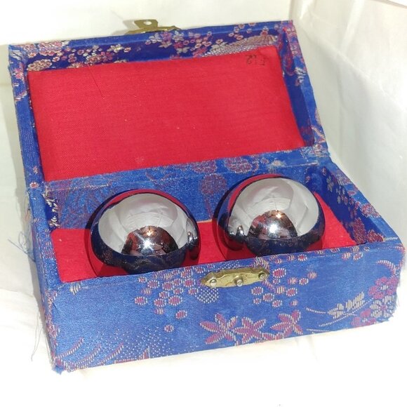 Baoding Balls-Stress Balls Chinese Medicine Balls With box - Picture 1 of 4